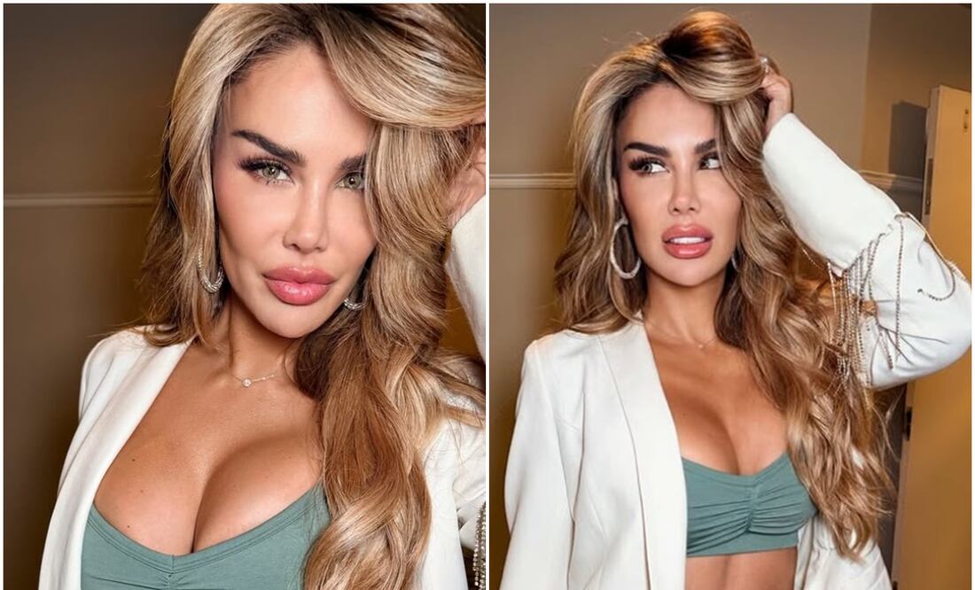 Así luce Ninel Conde en octubre de 2025. Presume sus ojos de color y labios voluminosos.
