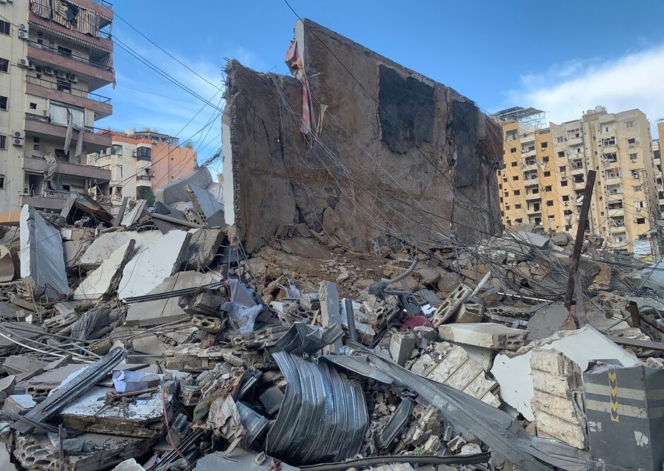 Ataque israelí en Beirut deja a 11 muertos. Foto: Xinhua