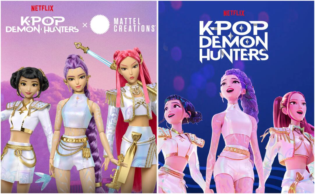 Mattel Creations complacerá a los fanáticos de las cazadoras de demonios con un nuevo set exclusivo de Rumi, Mira y Zoey. Foto: Instagram @MattelCreations