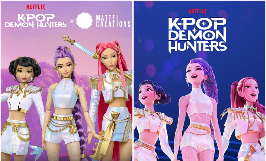 Mattel Creations complacerá a los fanáticos de las cazadoras de demonios con un nuevo set exclusivo de Rumi, Mira y Zoey. Foto: Instagram @MattelCreations