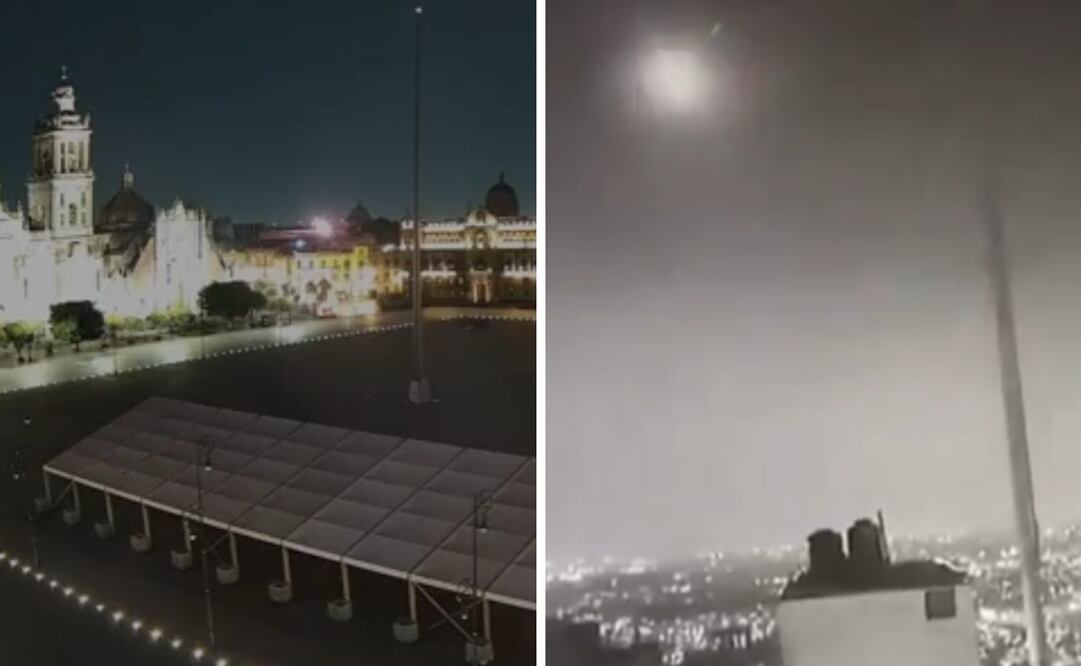 El cielo de la capital mexicana se convirtió, por unos segundos, en el escenario de un evento astronómico que despertó la curiosidad y la atención de muchos. 
Foto: Captura de pantalla en X