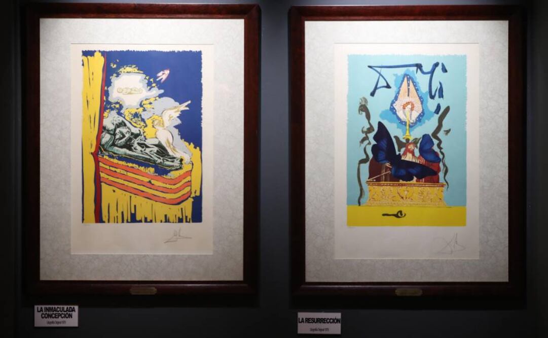 La exposición de Dalí en Montevideo estará abierta hasta finales de junio Foto:EFE