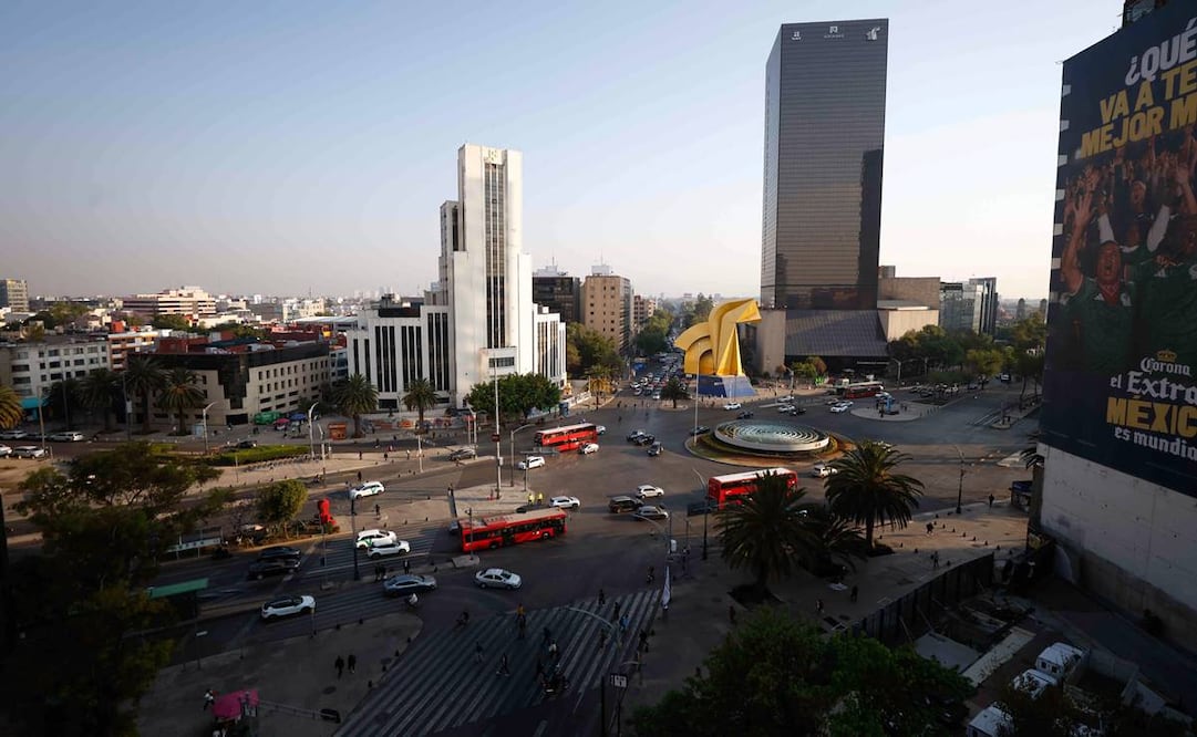 La imagen de Paseo de la Reforma se volvió clave para la estrategia turística de la CDMX hace 20 años. Foto: Diego Simón/EL UNIVERSAL.