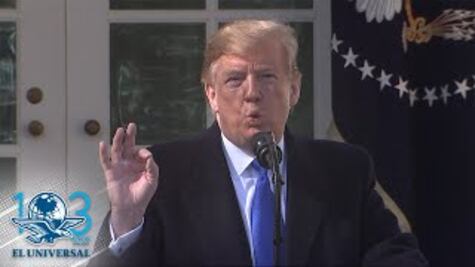 Trump dice que merece Premio Nobel de la Paz; se queja de que nunca lo recibirá