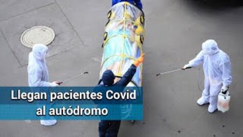 Recibe el Autódromo Hermanos Rodríguez sus primeros pacientes Covid