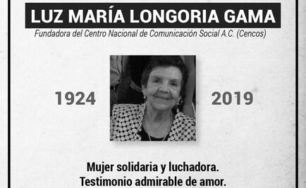 Fallece madre de Emilio Álvarez Icaza; políticos expresan condolencias