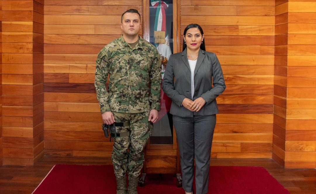 Nombran nuevo secretario de Seguridad Publica de Colima (04/02/2026). Foto: Indira Vizcaíno