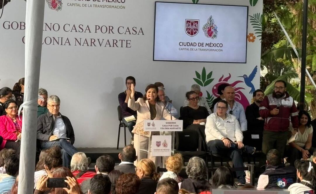 Brugada invita a vecinos a definir espacios de la Utopía en el Centro SCOP de colonia Narvarte (03/07/20205). Foto: Liliana Gómez / EL UNIVERSAL