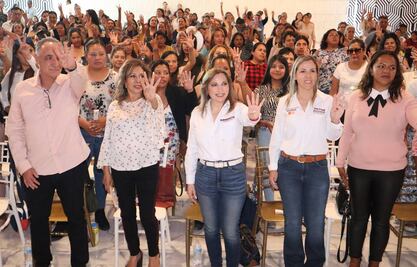 Fomentar valores como equidad, respeto, justicia y amor, los compromisos de Alejandro Armenta: Ceci Arellano