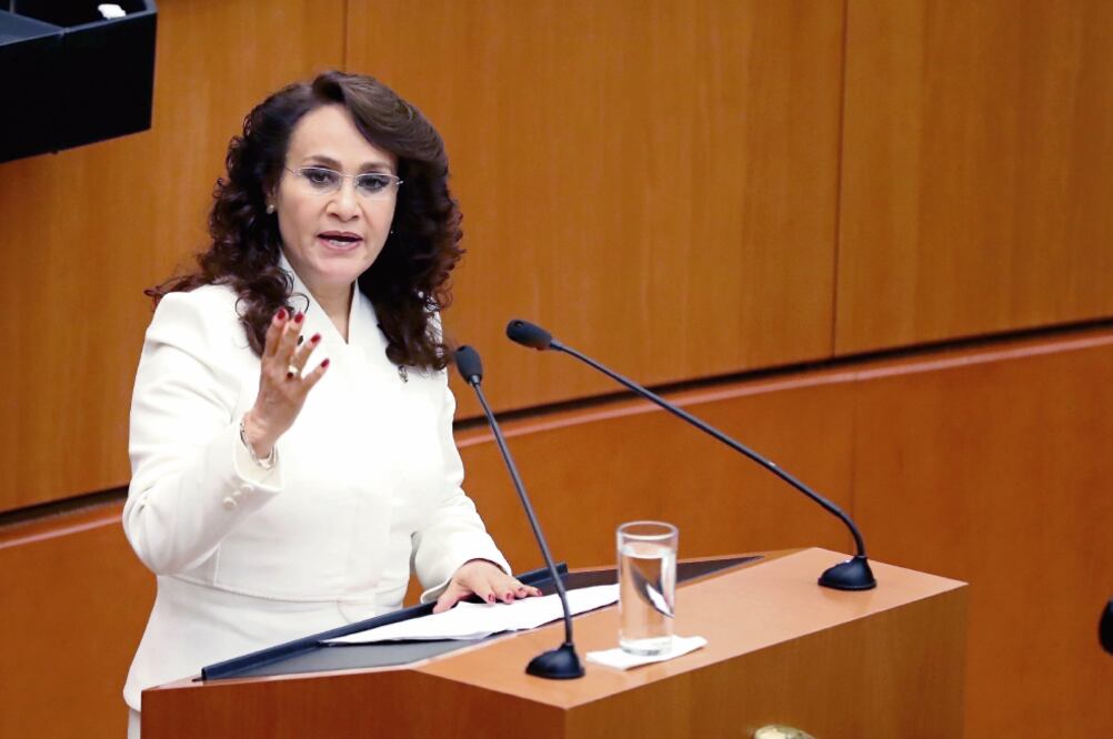 La senadora Dolores Padierna (PRD) recordó que, según cifras de la Encuesta Nacional de Victimización, hasta 94.1% de delitos cometidos no se denuncian (ARCHIVO EL UNIVERSAL)