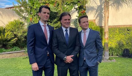 René Strickler compartió fotos de la boda LGBT+ de su hijo con un hermoso mensaje