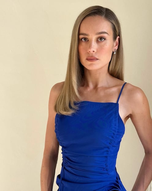 Corte bob largo. Foto: Instagram @brielarson