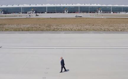 ¿Cómo hubiéramos podido hacer esto?: AMLO agradece respaldo de Fuerzas Armadas en documental del AIFA   