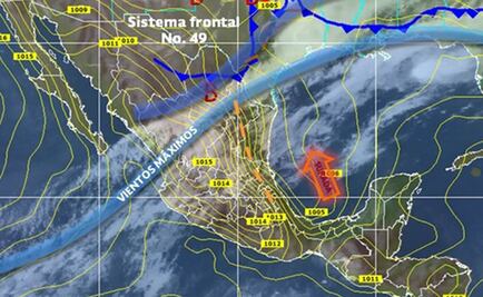 Alertan a estados del norte del país por frente frío 49