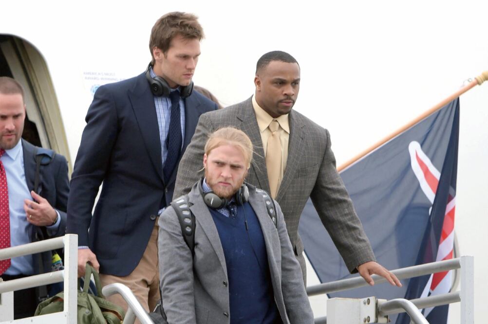 Los de Nueva Inglaterra están listos para el juego. (KIRBY LEEE. USA TODAY SPORTS)