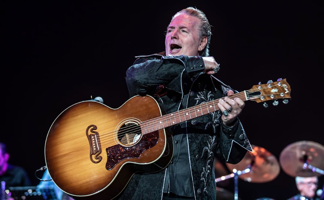 Miguel Mateos durante su concierto en el Auditorio Nacional.
FOTOS: OCESA/CÉSAR VICUÑA