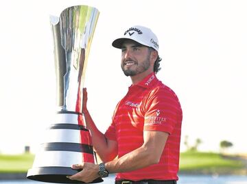 A Abraham Ancer le emociona jugar en El Camaleón ante su gente