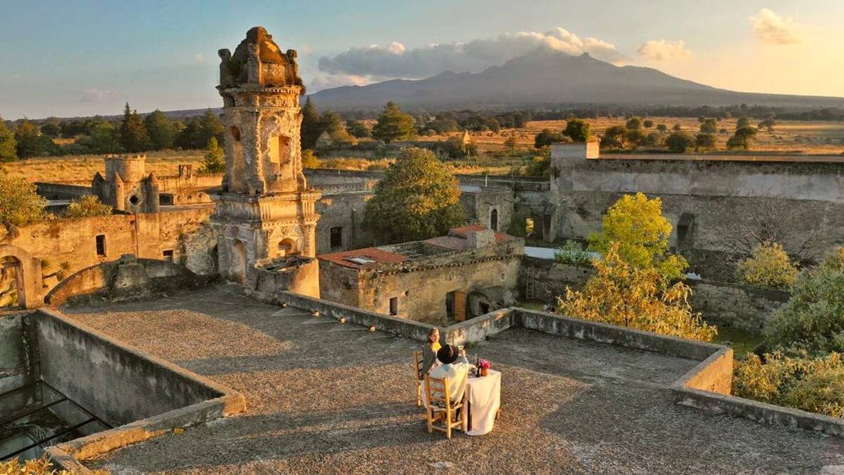 La Hacienda Santa Bárbara, se localiza en Huamantla. Foto: tomada del Facebook de Hacienda Santa Bárbara