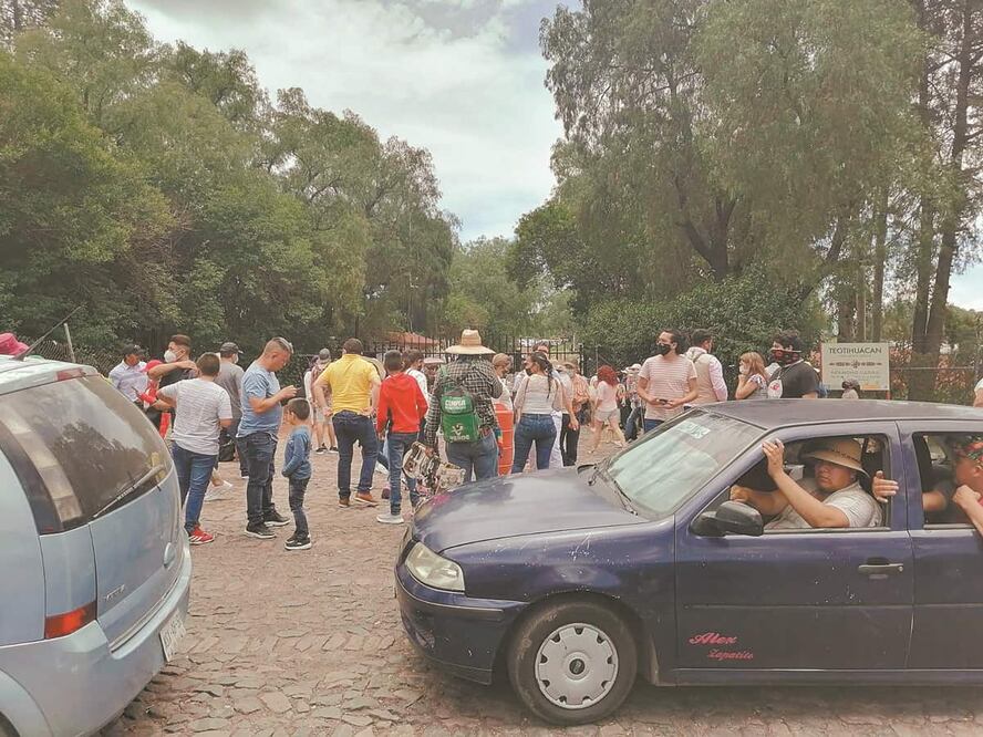 Estiman que 6 mil visitantes no ingresaron a Teotihuacán. Foto: Especial