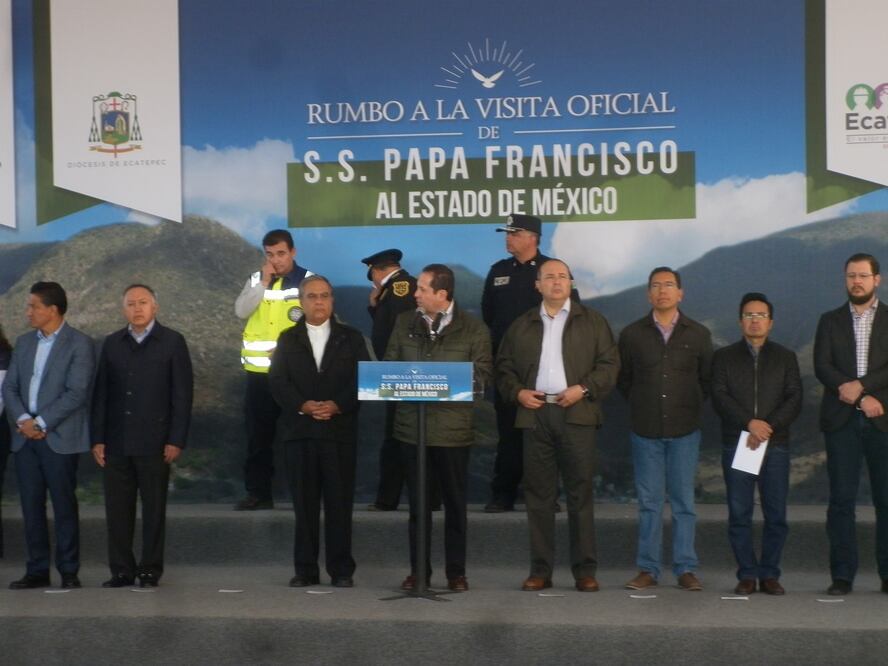 Edomex detalla tareas a seguir por visita de Papa
