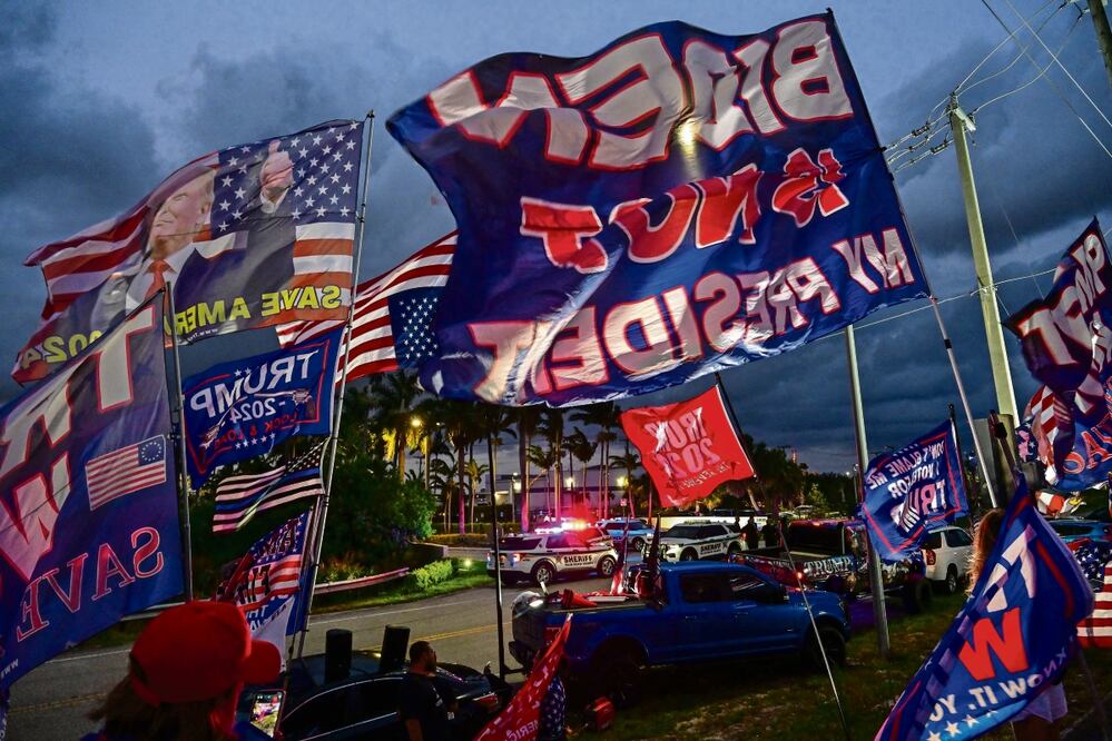 Simpatizantes de Trump, en Florida. Foto: Giorgio Viera | AFP