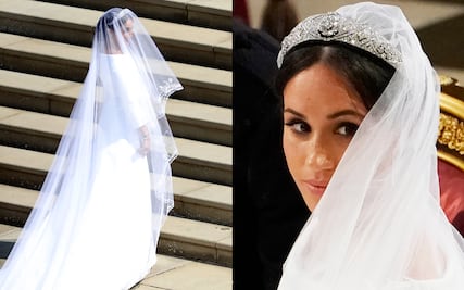 Acusan de plagio a la diseñadora de Givenchy por el vestido de Meghan Markle