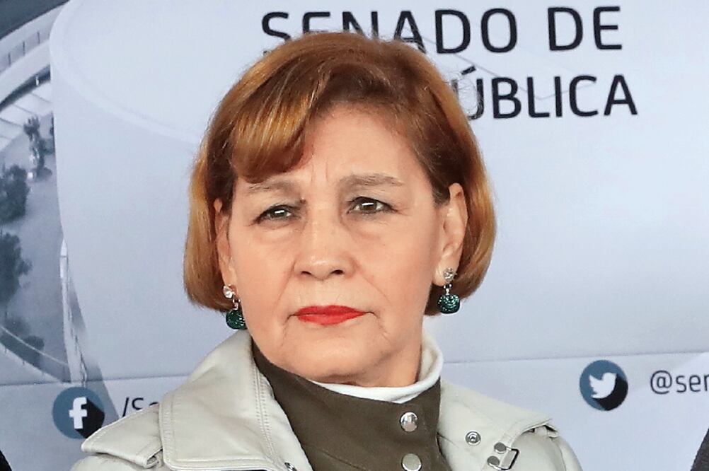 El pasado 21 de febrero, la senadora Blanca Estela Piña se ausentó de la votación para avalar la Guardia Nacional. (ARCHIVO EL UNIVERSAL)