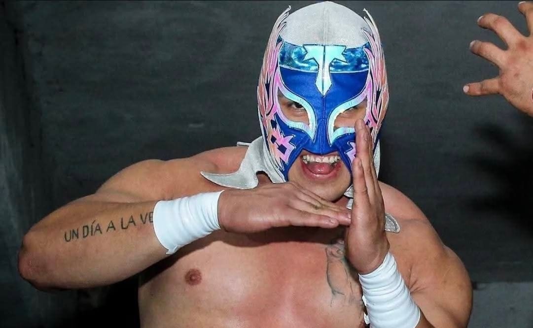 El luchador mexicano“ murió en un accidente de tránsito sobre el Eje 3 Oriente, en la alcaldía Iztacalco, CDMX. Foto: Especial 