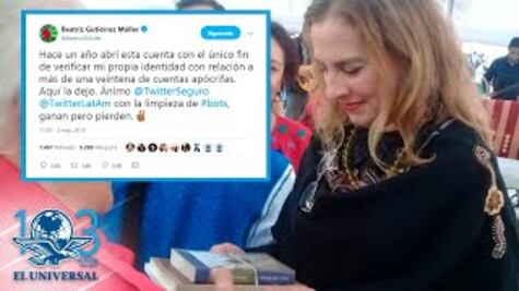 Beatriz Gutiérrez, esposa de AMLO, deja Twitter