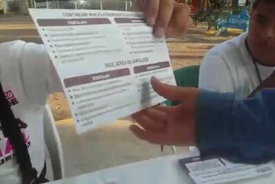 Aún es posible votar más de una vez en el segundo día de consulta por el NAIM