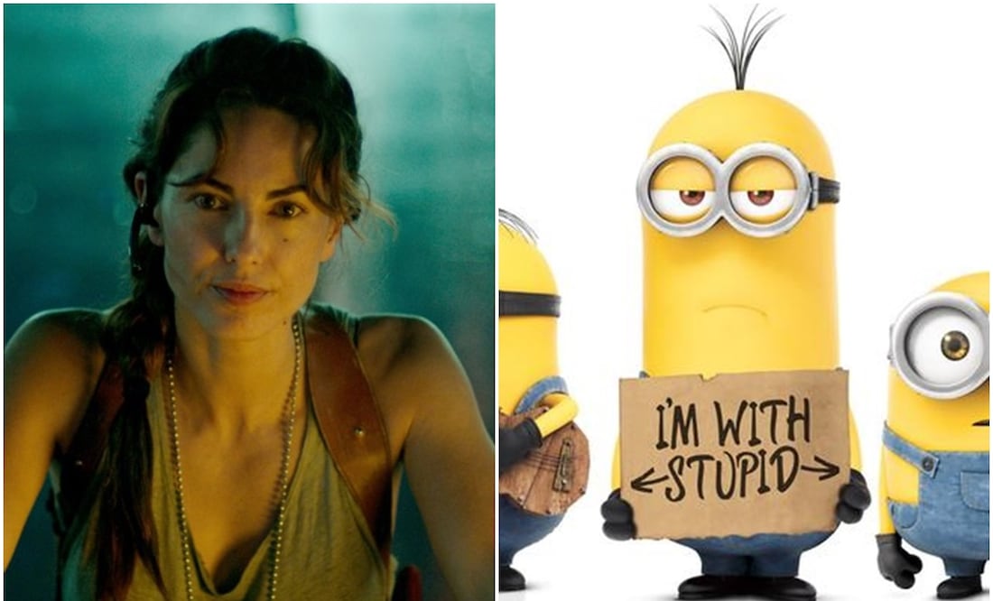 La Negociadora y Los Minions. Fotos: Archivo