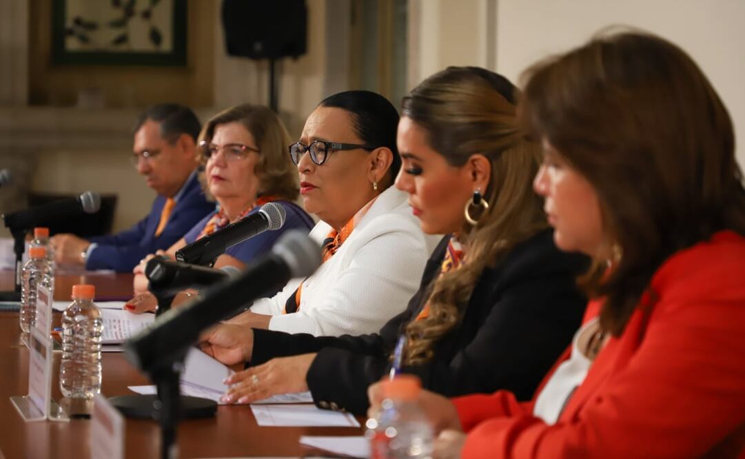 Rosa Icela Rodríguez llamó a complementar órdenes de aprehensión de feminicidas. Foto: Especial