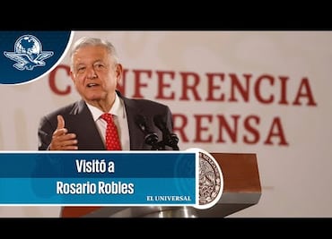 AMLO confirma que estuvo en la casa de Rosario Robles