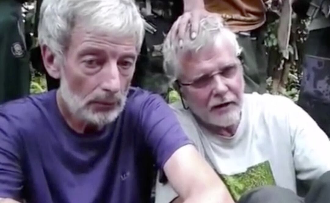 Los canadienses Robert Hall, izquierda, y John Ridsdel (Foto: AP)