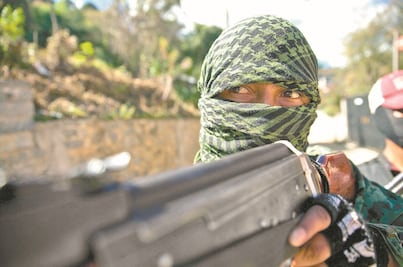 Los desplazados del narco en la sierra de Guerrero