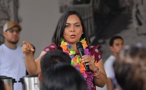Beatriz Mojica Morga, senadora de Morena con licencia. Foto: Facebook Beatriz Mojica