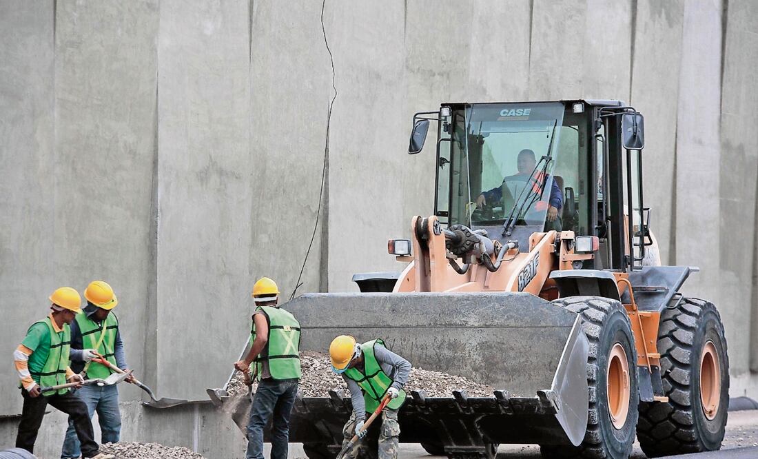 Industria de la construcción retrocede en julio. Foto: archivo