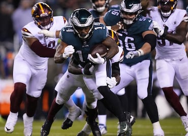 Commanders arrebatan invicto a los Philadelphia Eagles