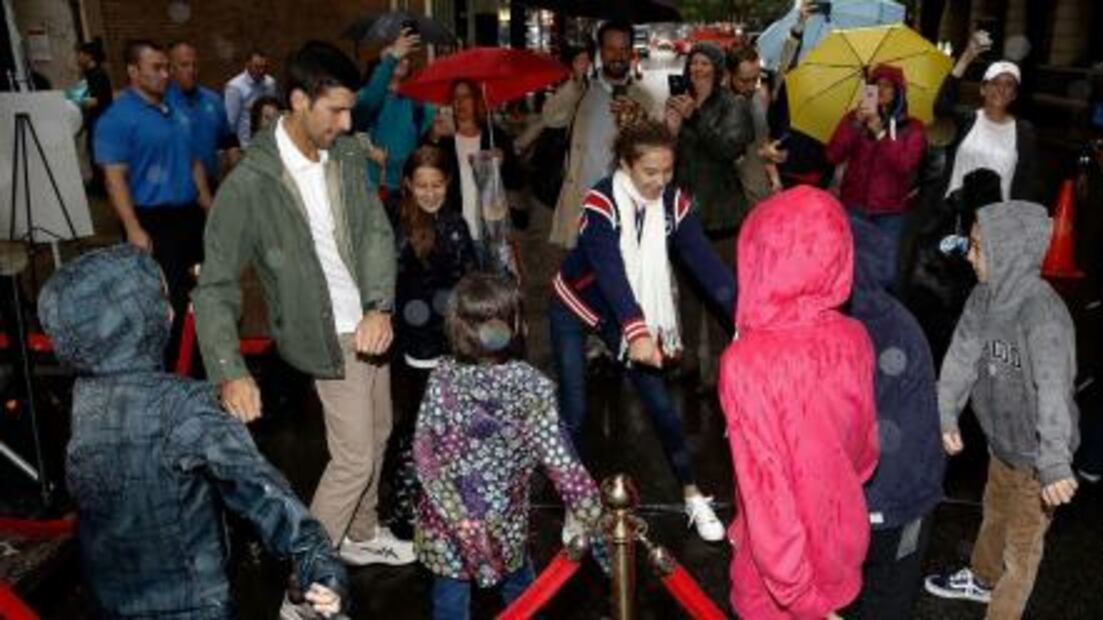 Los peculiares festejos de Djokovic tras ganar el US Open