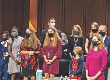 Proceso para colocar a jueza divide al Senado de EU