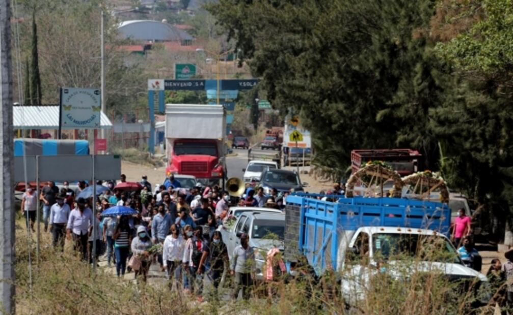 Despiden a 5 de las 7 víctimas tras balacera en la Sierra Sur de Oaxaca