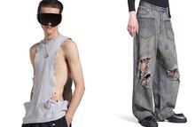 Así es la colección de ropa rota de Balenciaga que cuesta miles de dólares