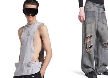 Así es la colección de ropa rota de Balenciaga que cuesta miles de dólares