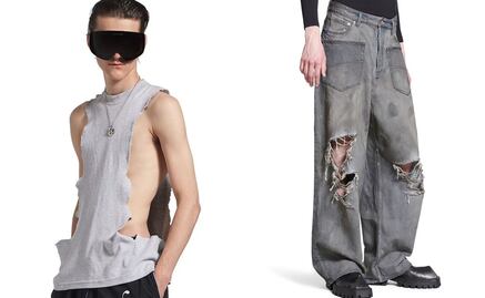 Así es la colección de ropa rota de Balenciaga que cuesta miles de dólares