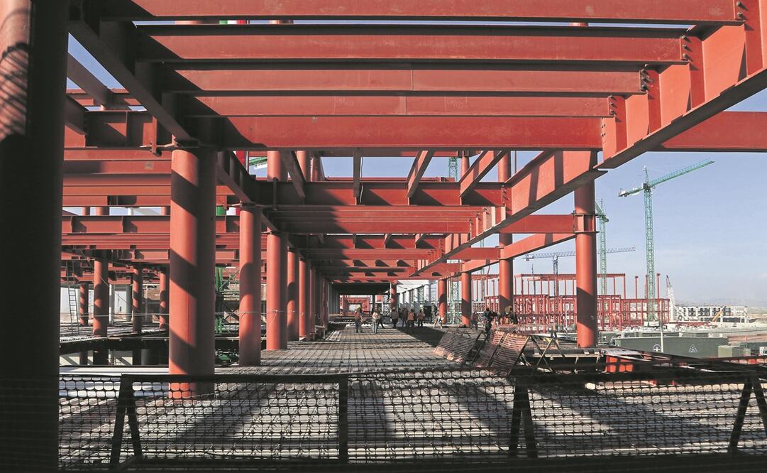 El avance de marzo fue impulsado por el dinamis- mo de la inversión en construcción, que creció 5.2%. Foto: Archivo/EL UNIVERSAL