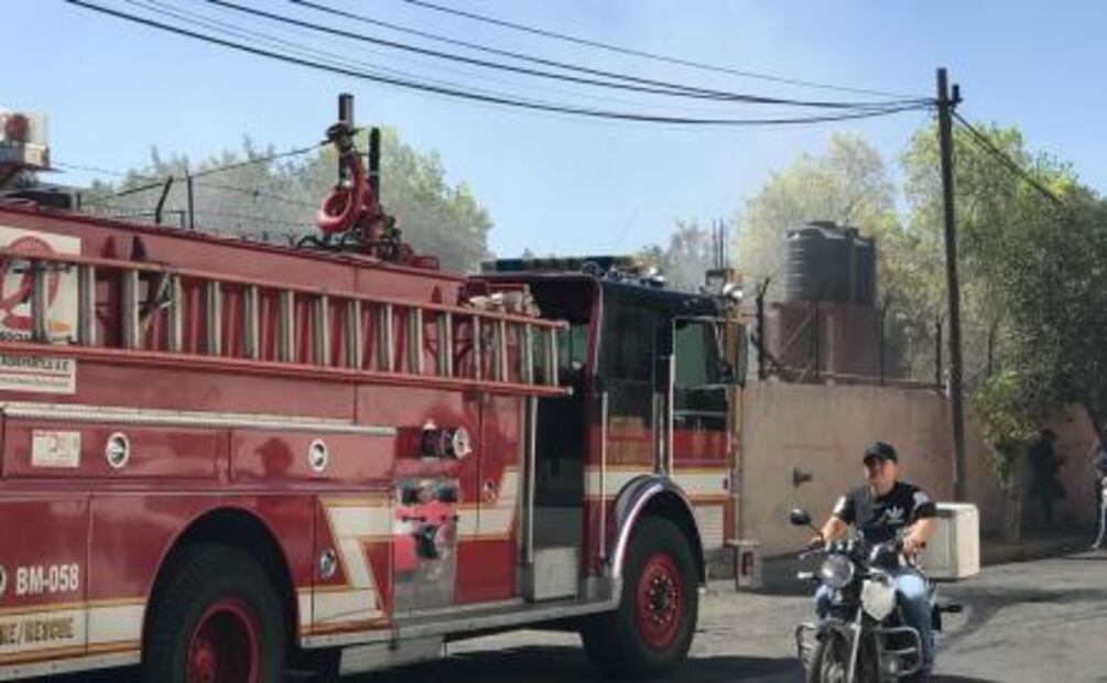 Se registra incendio en fábrica de cerillos en Tlalnepantla 