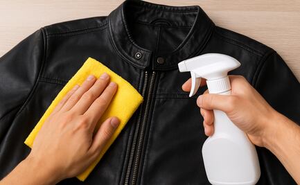 ¿Cómo limpiar chamarras de piel y cuero sintético?