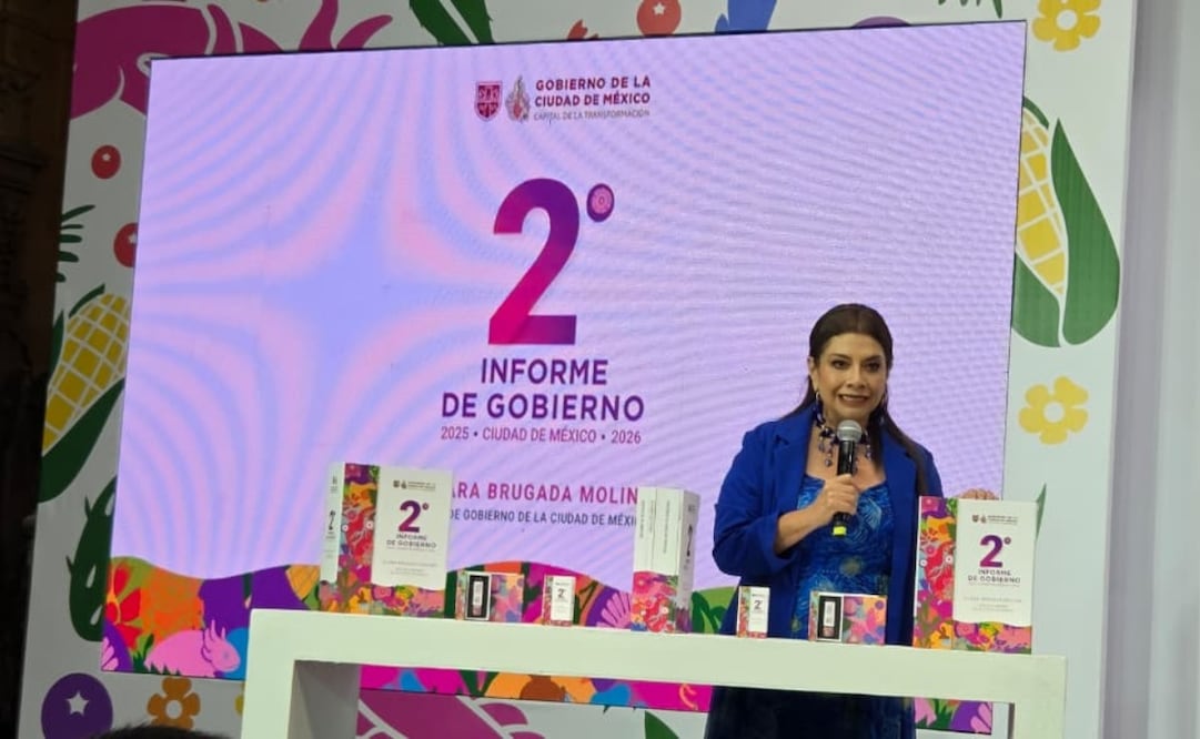 La jefa de Gobierno de la CDMX, Clara Brugada. Foto: Drida Sanchéz / EL UNIVERSAL