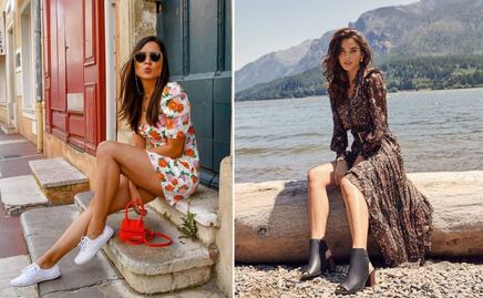 Con qué zapatos llevar tus vestidos de flores en primavera