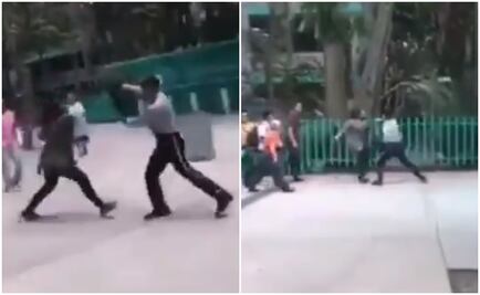 Bachilleres investiga altercado entre guardia y mujeres en Iztacalco